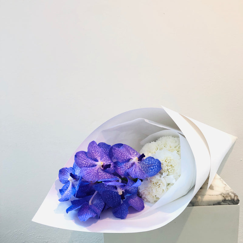 Bouquet de Orquídeas Azules