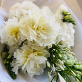 Bouquet Blanco sobre Blanco